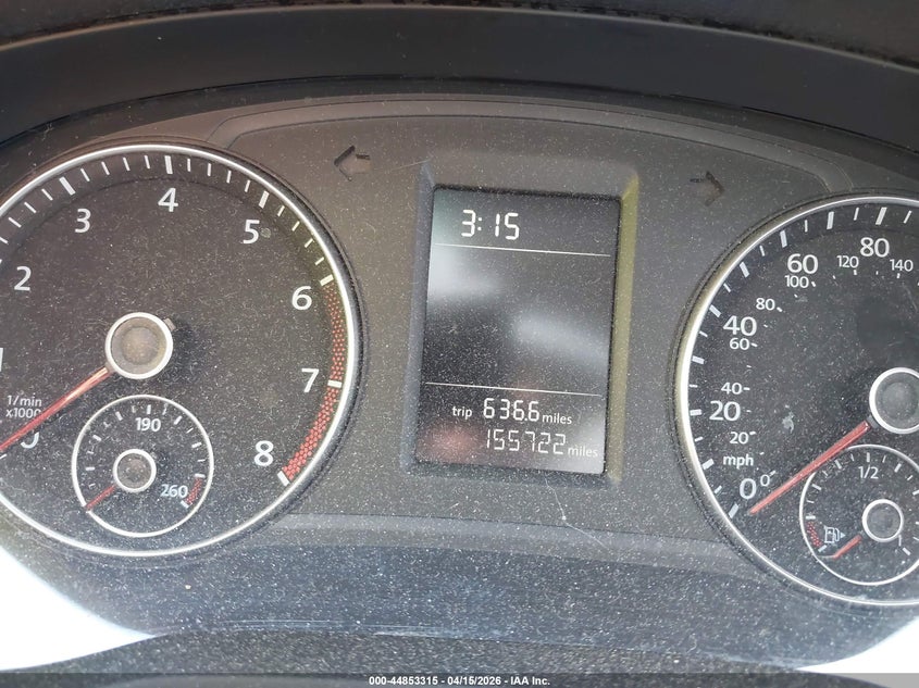 2015 Volkswagen Passat 1.8T S VIN: 1VWAT7A31FC071886 Lot: 44853315