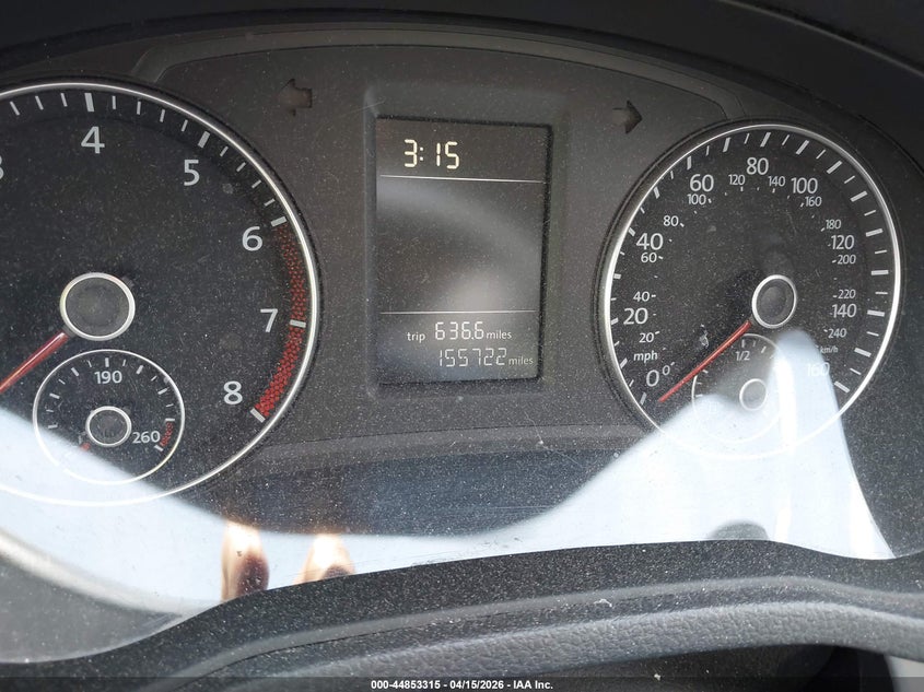 2015 Volkswagen Passat 1.8T S VIN: 1VWAT7A31FC071886 Lot: 44853315