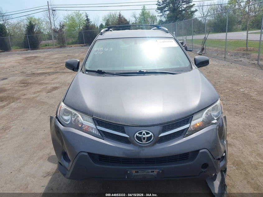 2015 Toyota Rav4 Le VIN: JTMBFREV1FJ026173 Lot: 44853333