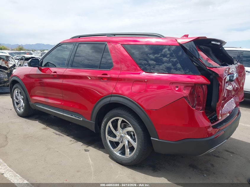 1FMSK7DH2LGC91796 2020 Ford Explorer 2.3 Xlt red