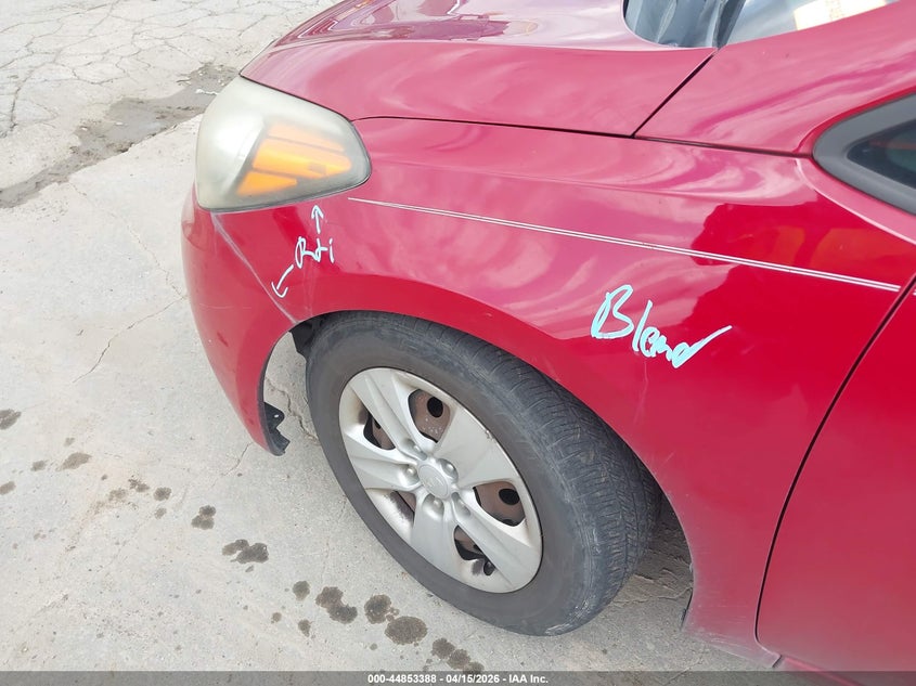 2016 Kia Forte Lx VIN: KNAFK4A60G5495406 Lot: 44853388