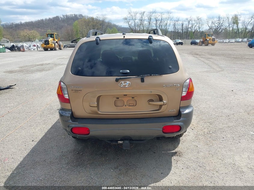 2002 Hyundai Santa Fe Gls/Lx VIN: KM8SC73D02U265080 Lot: 44853440