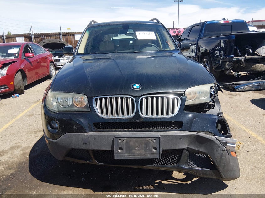 2008 BMW X3 3.0Si VIN: WBXPC934X8WJ11675 Lot: 44853458