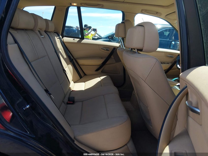 2008 BMW X3 3.0Si VIN: WBXPC934X8WJ11675 Lot: 44853458