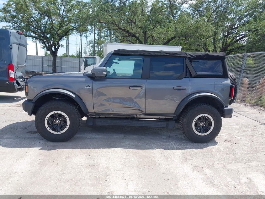 2022 Ford Bronco Outer Banks VIN: 1FMEE5DPXNLB17064 Lot: 44853475