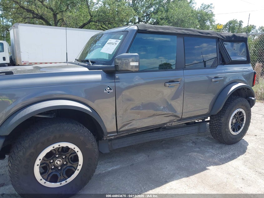 2022 Ford Bronco Outer Banks VIN: 1FMEE5DPXNLB17064 Lot: 44853475