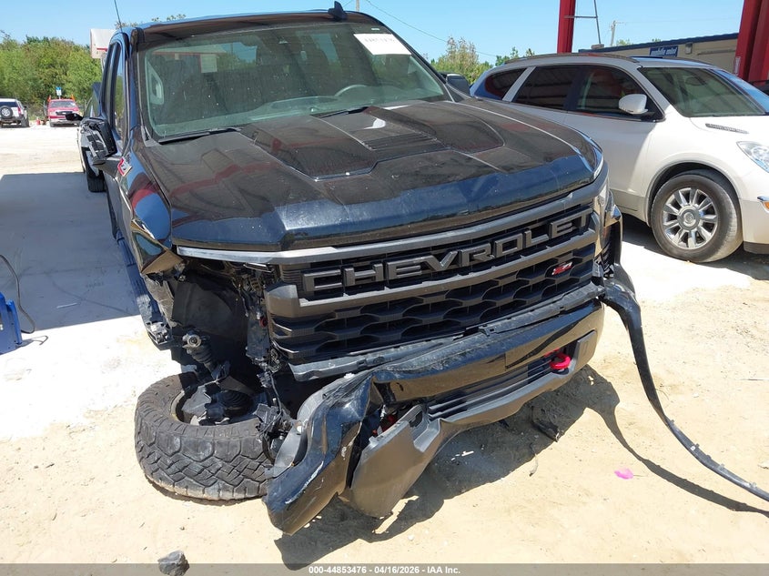 2022 Chevrolet Silverado 5.3 1500 Black Lot 111044853476 Vin 3GCPDCED8NG672391