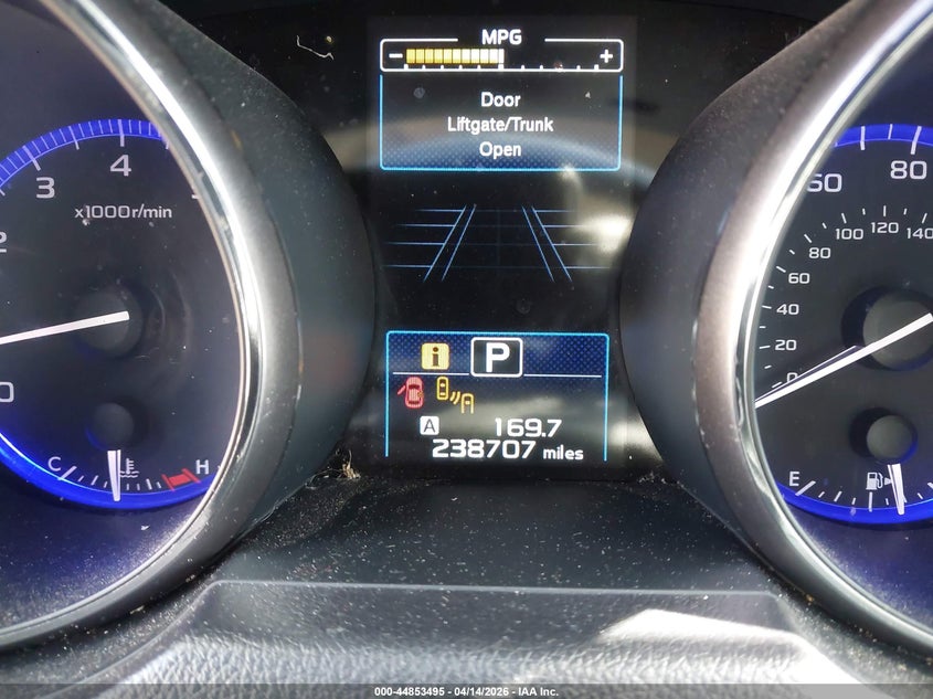 2015 Subaru Outback 2.5I Limited VIN: 4S4BSBNC9F3301936 Lot: 44853495