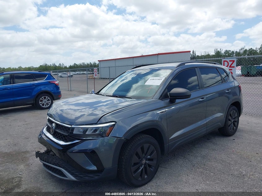 2022 Volkswagen Taos 1.5T S VIN: 3VVDX7B27NM034298 Lot: 44853505