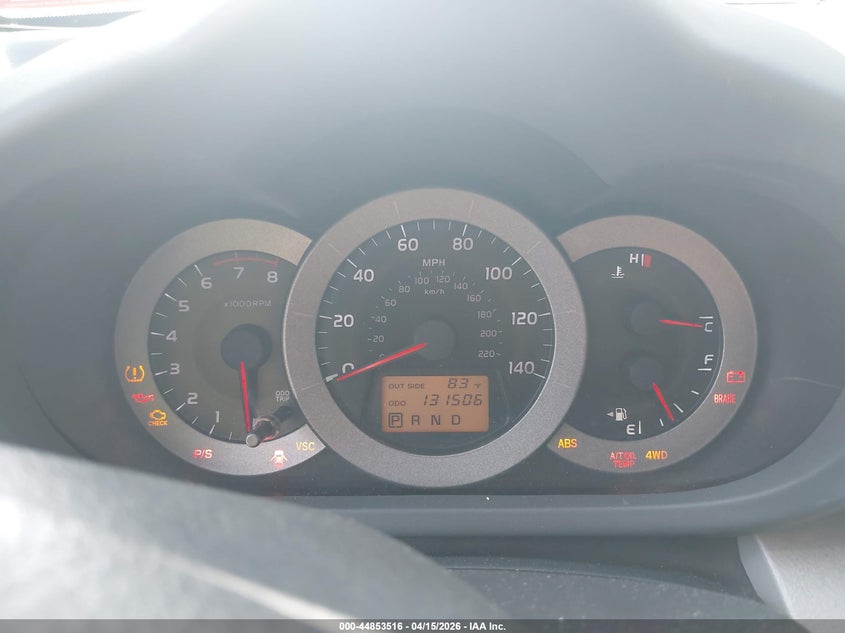 2008 Toyota Rav4 VIN: JTMBD33V486086198 Lot: 44853516