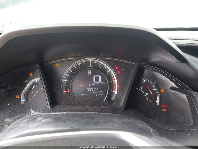 2018 Honda Civic Lx VIN: 2HGFC2F57JH554831 Lot: 44853542