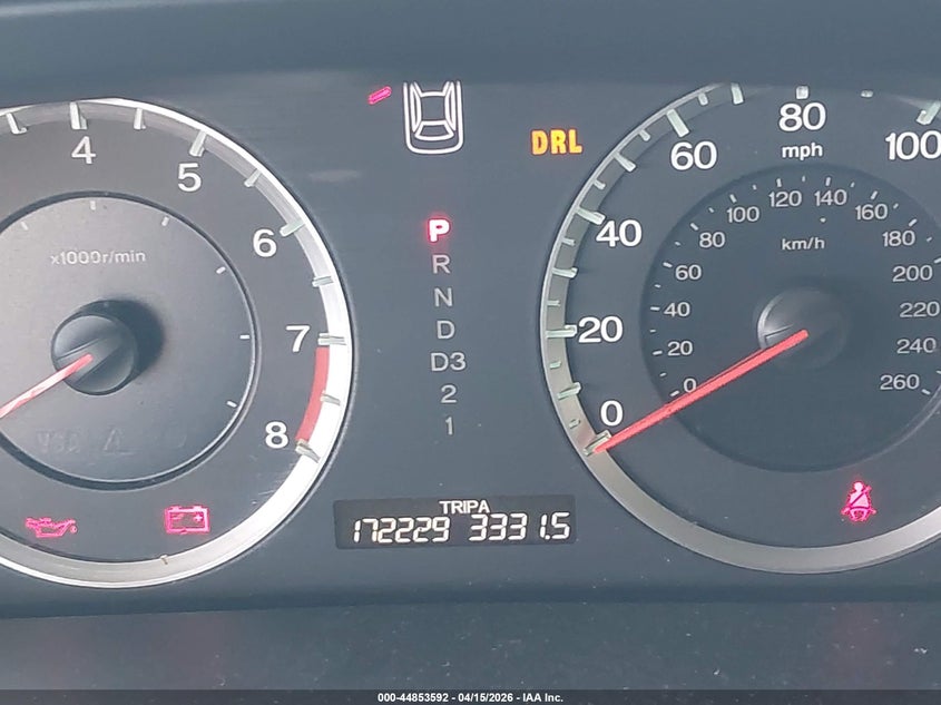 2011 Honda Accord 2.4 Ex-L VIN: 1HGCS1B88BA016025 Lot: 44853592