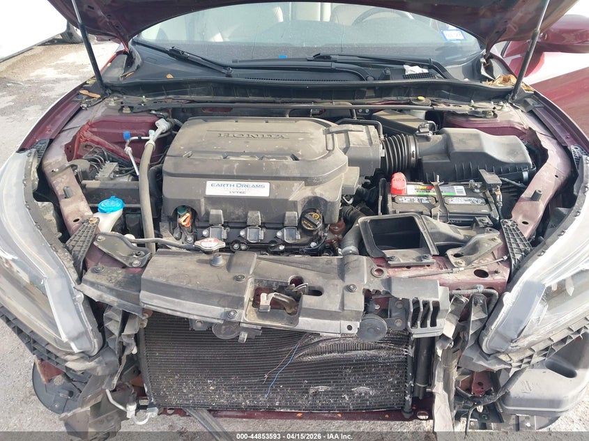 2014 Honda Accord Ex-L V-6 VIN: 1HGCR3F81EA035537 Lot: 44853593