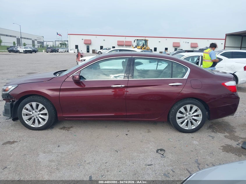 2014 Honda Accord Ex-L V-6 VIN: 1HGCR3F81EA035537 Lot: 44853593