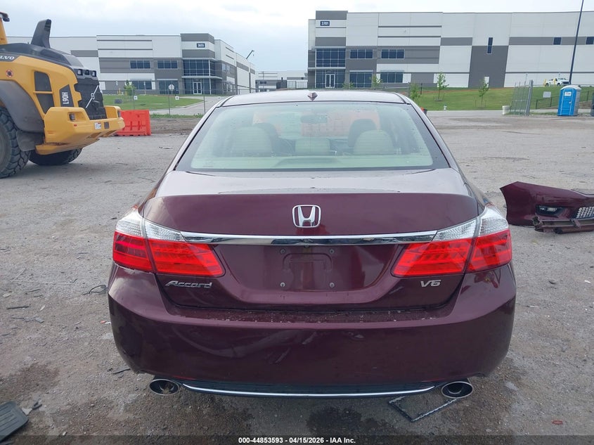 2014 Honda Accord Ex-L V-6 VIN: 1HGCR3F81EA035537 Lot: 44853593