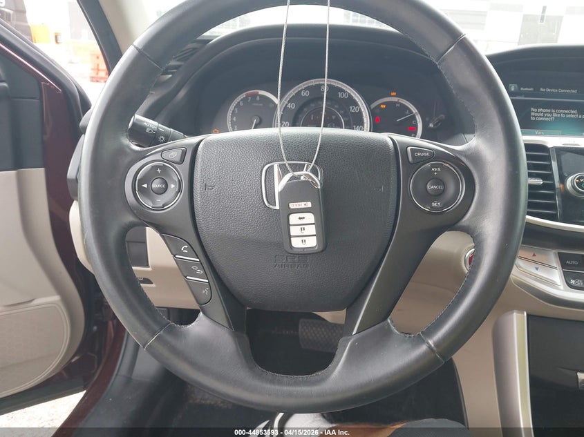 2014 Honda Accord Ex-L V-6 VIN: 1HGCR3F81EA035537 Lot: 44853593