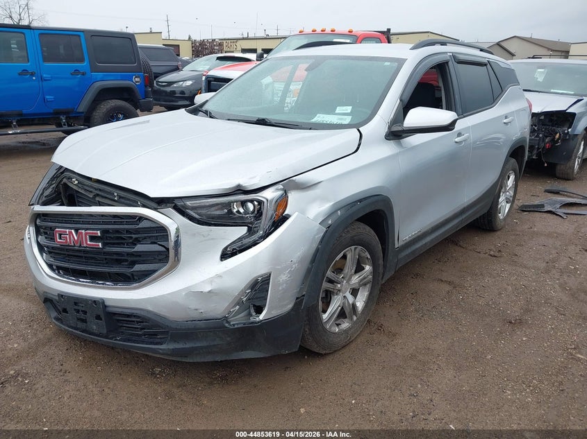 2018 Gmc Terrain 1.5 Sle silver Lot 111044853619 Vin 3GKALTEV4JL344232