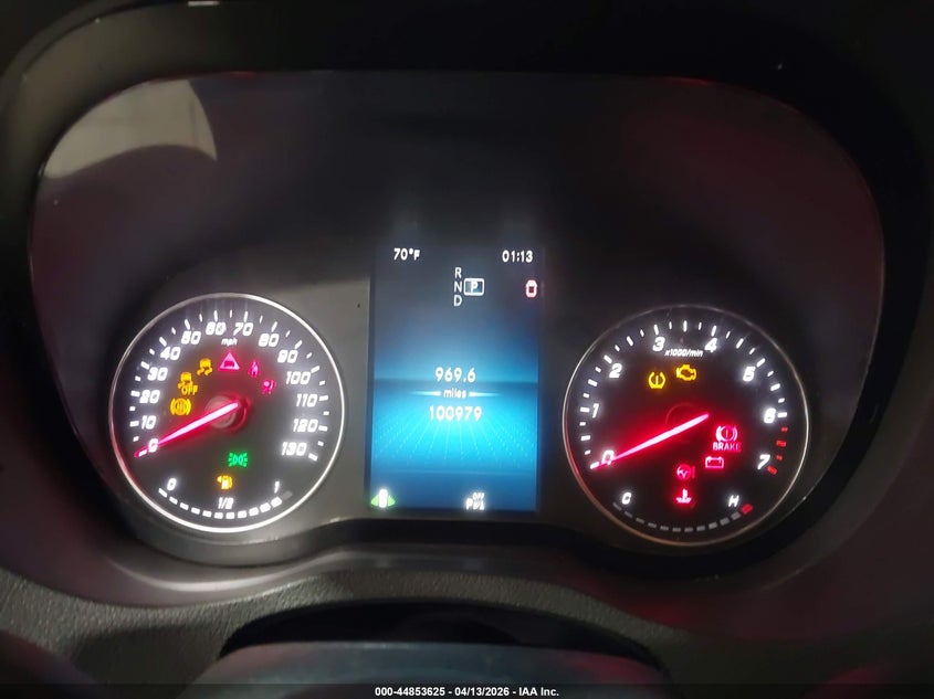 2022 Mercedes-Benz Sprinter 2500 Standard Roof I4 VIN: W1Y40BHY6NT113444 Lot: 44853625