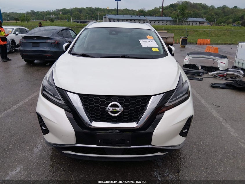 2022 Nissan Murano Sl Fwd VIN: 5N1AZ2CJ0NC109800 Lot: 44853642