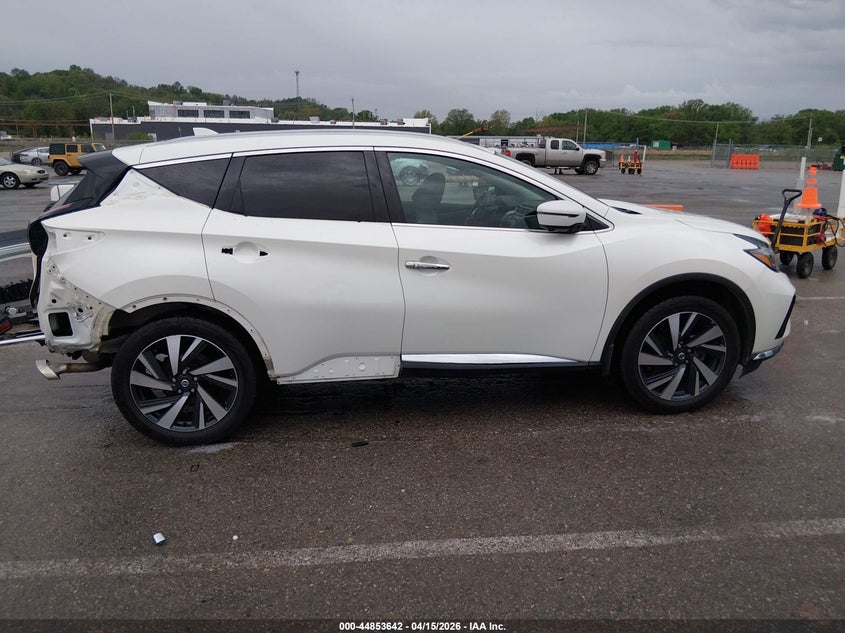 2022 Nissan Murano Sl Fwd VIN: 5N1AZ2CJ0NC109800 Lot: 44853642