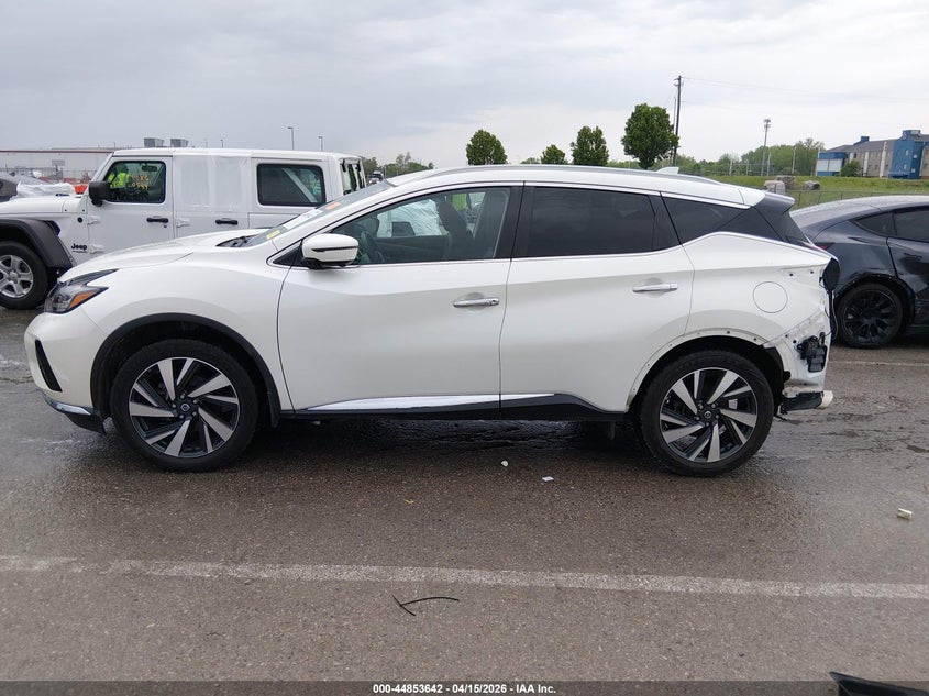2022 Nissan Murano Sl Fwd VIN: 5N1AZ2CJ0NC109800 Lot: 44853642