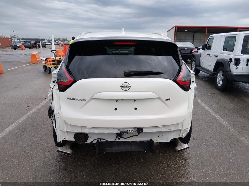 2022 Nissan Murano Sl Fwd VIN: 5N1AZ2CJ0NC109800 Lot: 44853642