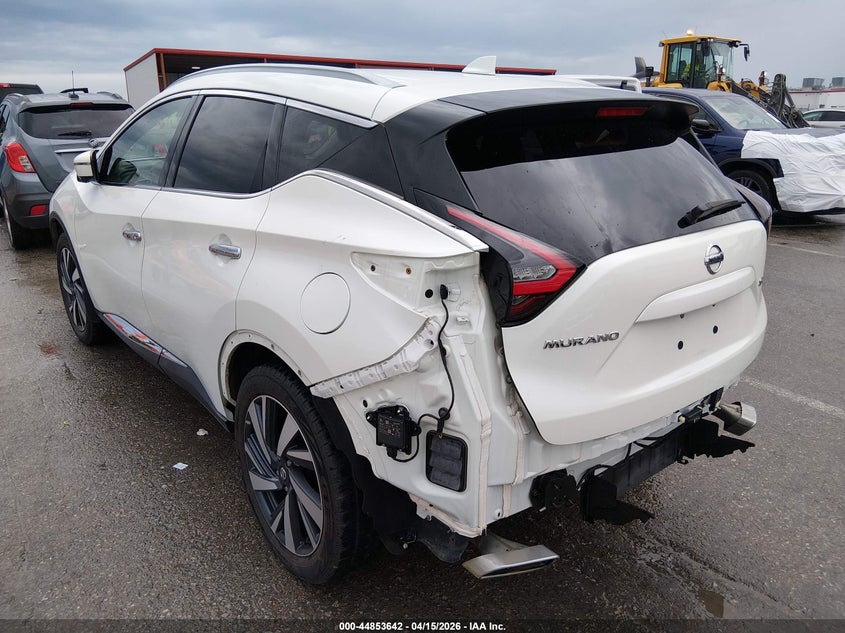 2022 Nissan Murano Sl Fwd VIN: 5N1AZ2CJ0NC109800 Lot: 44853642