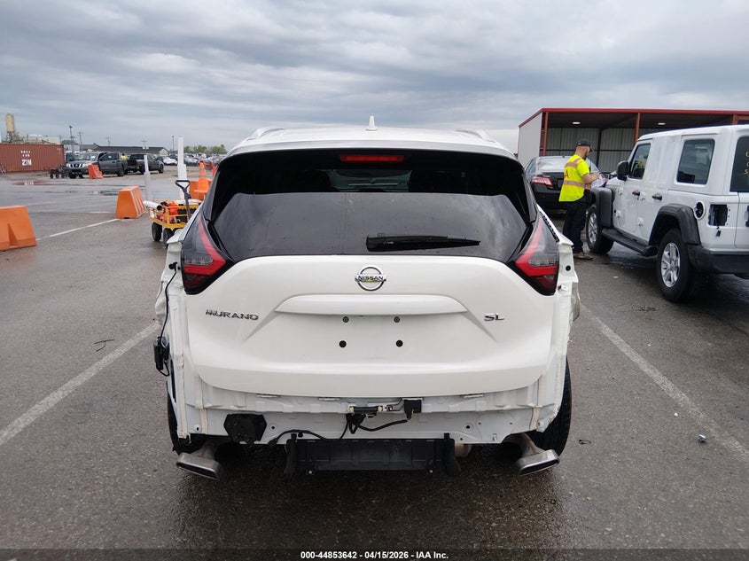 2022 Nissan Murano Sl Fwd VIN: 5N1AZ2CJ0NC109800 Lot: 44853642
