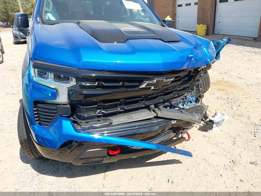 2023 Chevrolet Silverado 6.2 1500 4Wd Short Bed Lt Trail Boss blue Lot 111044853696 Vin 3GCUDFEL8PG302301