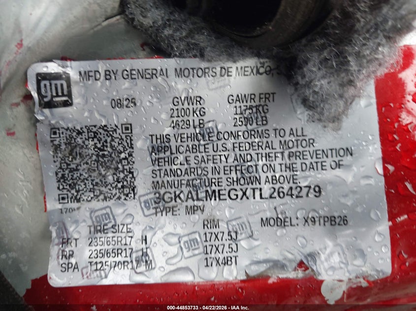 2026 GMC TERRAIN SPORT UTILITY VEHICLE 1.5L I-4 DI, DOHC, VVT, TURBO, 175HP