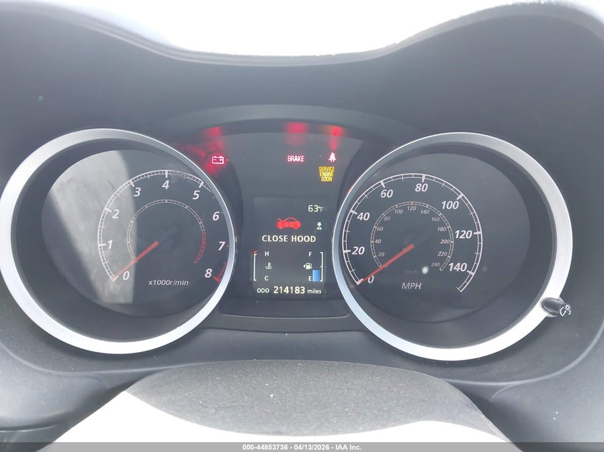 2014 Mitsubishi Lancer Gt VIN: JA32U8FW4EU020581 Lot: 44853736