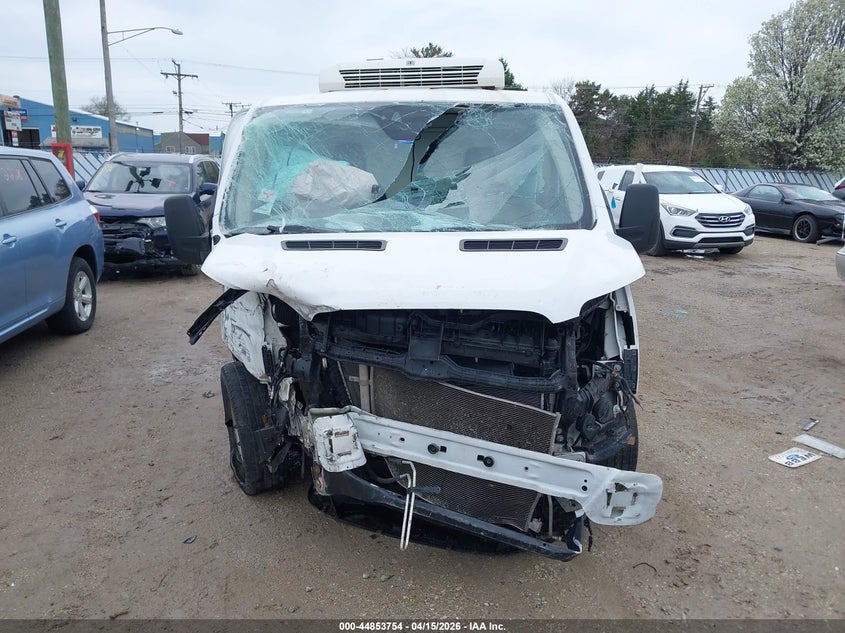 2019 Ford 3.7 Transit-150 White Lot 111044853754 Vin 1FTYE1ZM1KKA58982