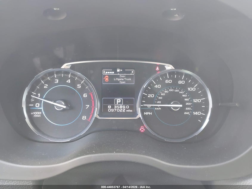 2017 Subaru Forester 2.5I Limited VIN: JF2SJAJC8HH586403 Lot: 44853767