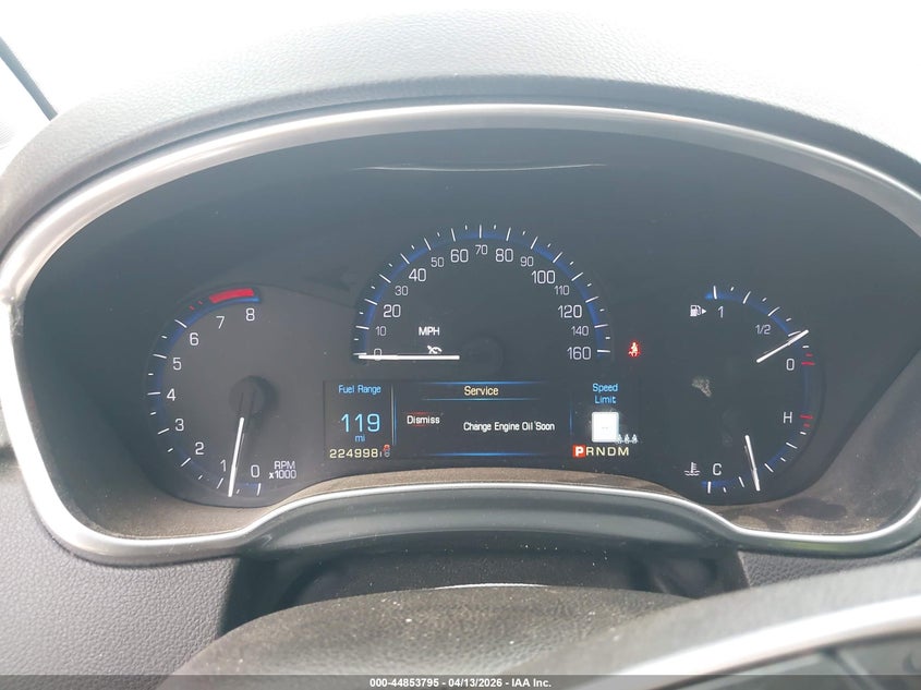 2014 Cadillac Srx Luxury Collection VIN: 3GYFNBE37ES545813 Lot: 44853795