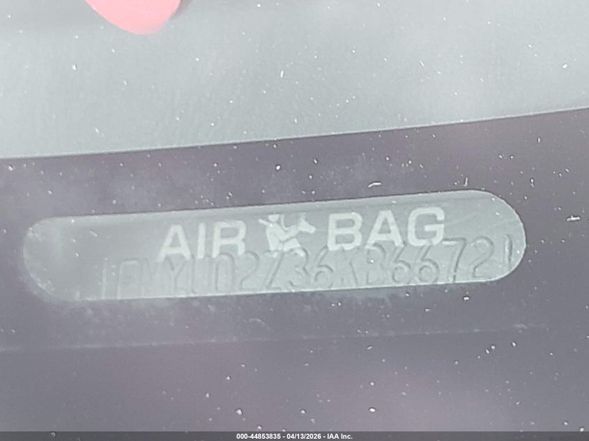 2006 Ford Escape Xls/Xls Manual VIN: 1FMYU02Z36KB66721 Lot: 44853835