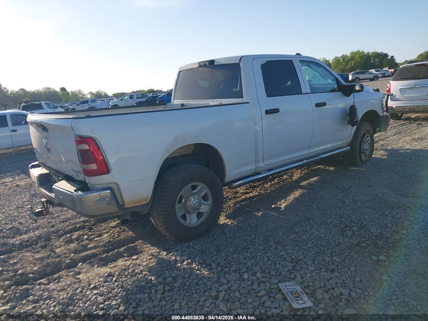 Vin: 3c6ur5cj5pg518417, lot: 45351146, ram 2500 tradesman  4x4 6'4 box 20234