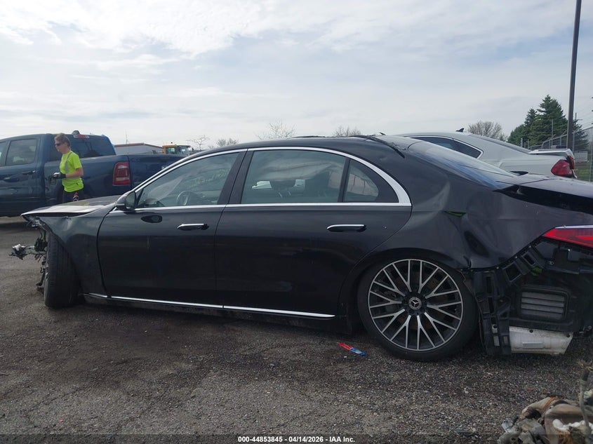 2021 Mercedes-Benz S 580 4Matic VIN: W1K6G7GB1MA044181 Lot: 44853845