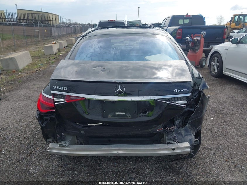 2021 Mercedes-Benz S 580 4Matic VIN: W1K6G7GB1MA044181 Lot: 44853845
