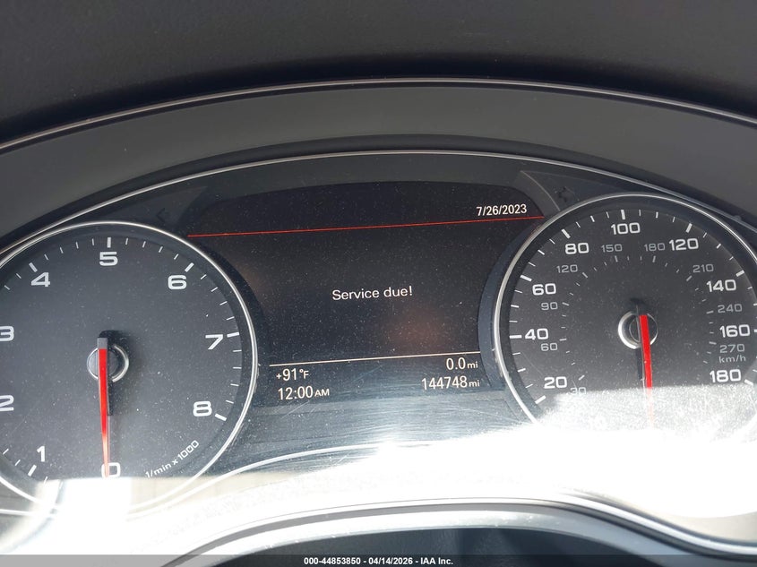 2014 Audi A7 3.0T Premium Plus VIN: WAU2GAFC5EN154190 Lot: 44853850