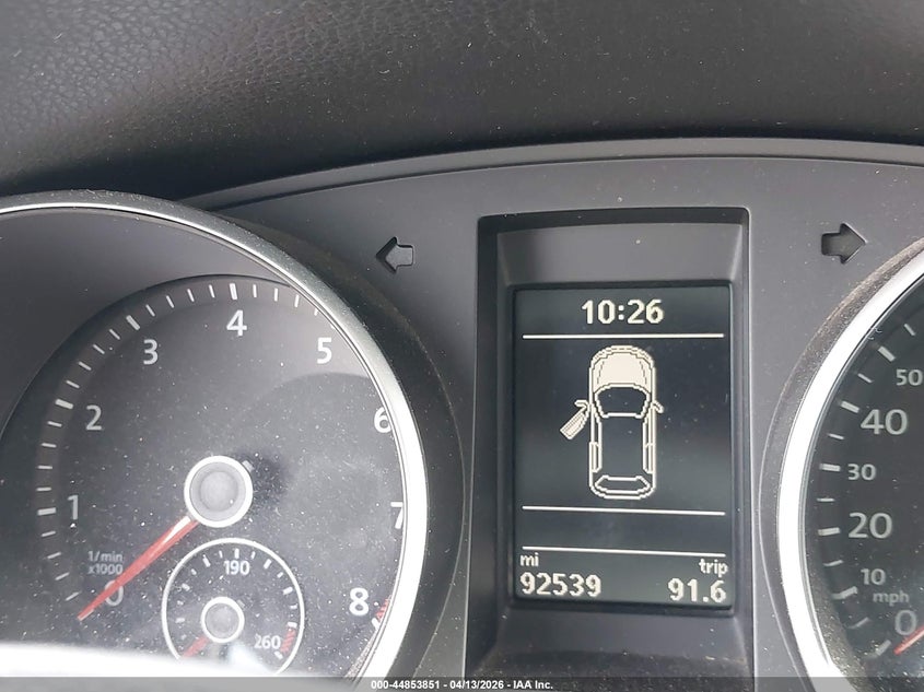 2013 Volkswagen Gti Wolfsburg VIN: WVWGD7AJ3DW140873 Lot: 44853851