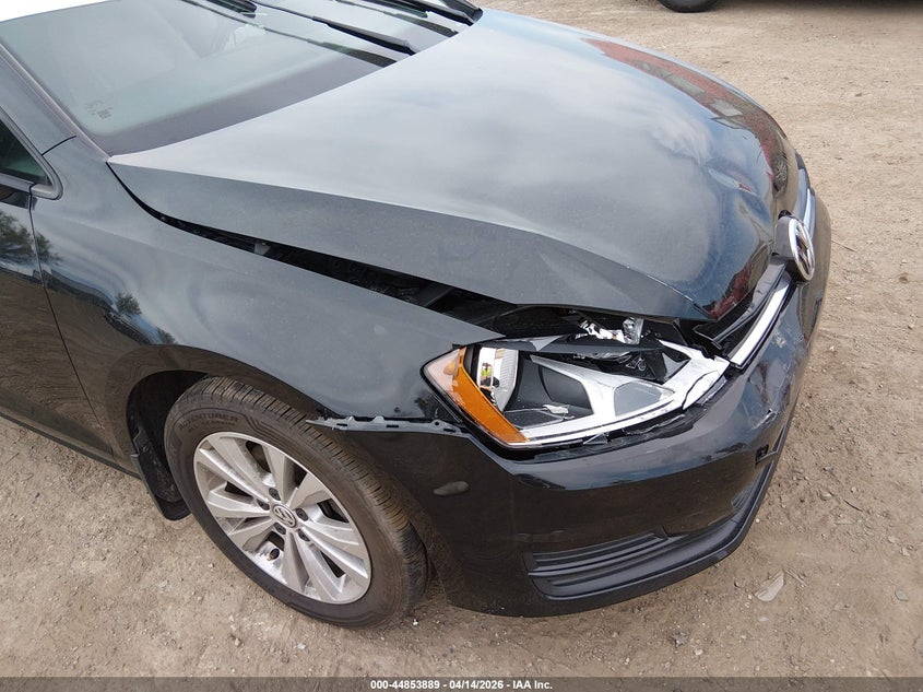 2015 Volkswagen Golf Tdi S 4-Door VIN: 3VW2A7AU2FM094708 Lot: 44853889