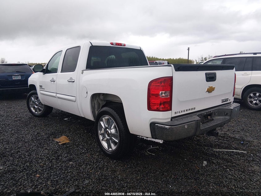 2012 Chevrolet Silverado 5.3 1500 Lt white Lot 111044853936 Vin 3GCPCSE00CG260375