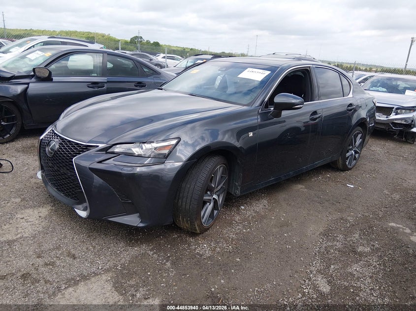 Vin: jthcz1blxka010899, lot: 45351248, lexus gs 350 f sport 20192