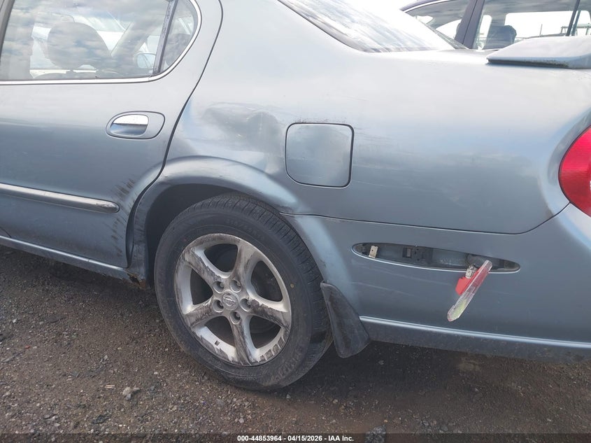 2000 Nissan Maxima Gle/Gxe/Se VIN: JN1CA31A9YT209737 Lot: 44853964