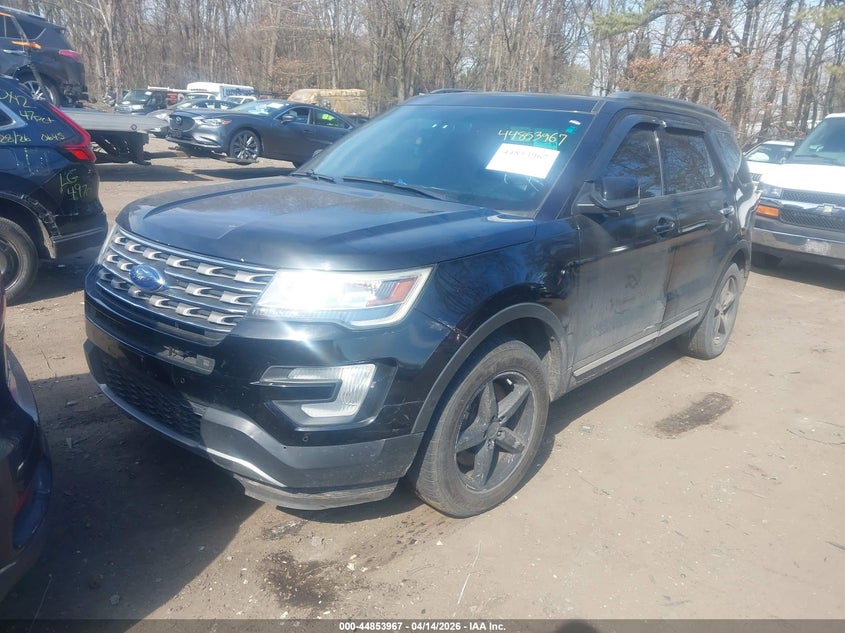 2016 Ford Explorer 3.5 Xlt black Lot 111044853967 Vin 1FM5K8D89GGC28722