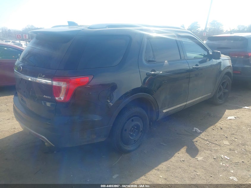 2016 Ford Explorer 3.5 Xlt black Lot 111044853967 Vin 1FM5K8D89GGC28722