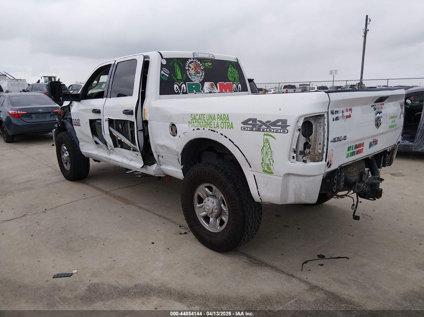 2018 Ram 2500 6.4 Ram Tradesman 4X4 6'4 Box white Lot 111044854144 Vin 3C6UR5CJ8JG155960