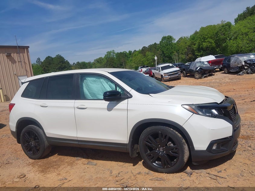 2019 Honda Passport Sport VIN: 5FNYF7H20KB003162 Lot: 44854193