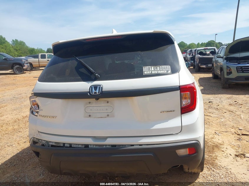 2019 Honda Passport Sport VIN: 5FNYF7H20KB003162 Lot: 44854193