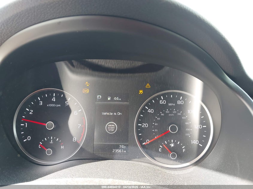 2023 Kia Rio S VIN: 3KPA24AD9PE572757 Lot: 44854310